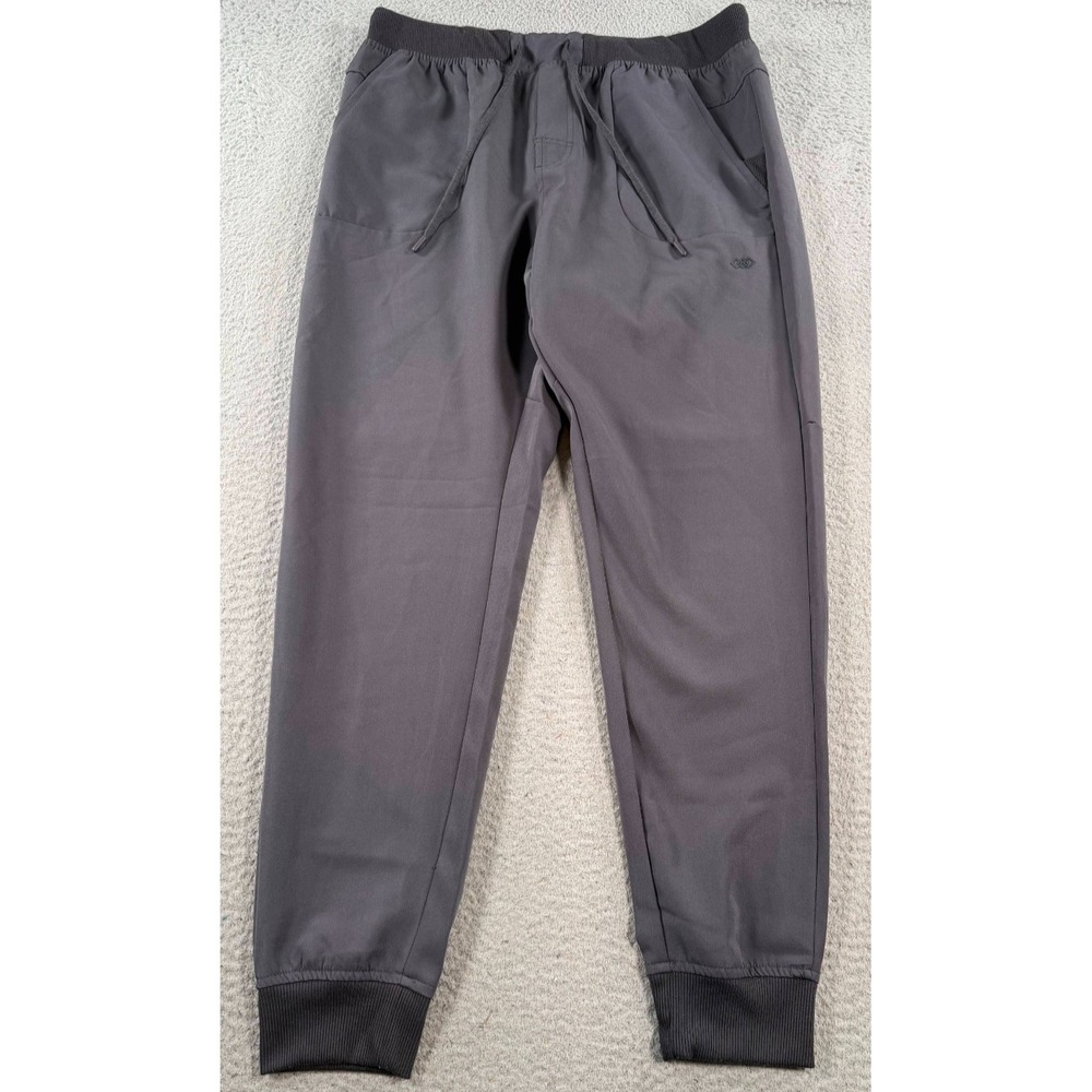 LEG3ND Pants Men's Large Gray Stretch Athletic Drawstring Side Pockets Jogger